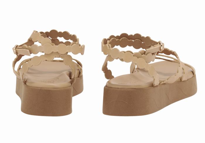 Sandale Plateforme Ancient Greek Sandals Aspis Leather   | MFW-2006784